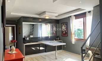 Imagem 3: Cobertura a venda moderna 2 dormitórios e vaga bairro Higienopolis com terraço