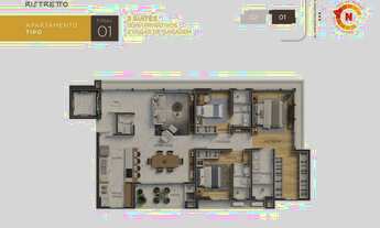 Imagem 5: Apartamento residencial para venda, Bigorrilho, Curitiba - AP9790