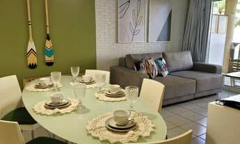 Imagem 3: Apartamento térreo acqua resort beach park, 2 quartos, 67m2, porto das dunas