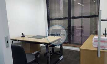 Imagem 3: Laje comercial mobiliada com 412,00m² de área útil contendo 09 vagas de garagem