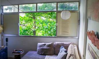 Imagem: Sala e quarto no Leblon