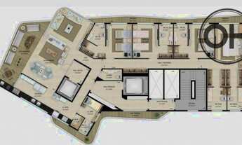 Imagem 5: Apartamento com 4 dormitórios à venda, 253 m² por R$ 2.800.000,00 - Meireles - Fortaleza/C