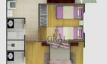 Imagem 6: Apartamento com 2 dormitórios à venda, 45 m² por R$ 336.000,00 - Vila Caminho do Mar - São