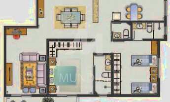 Imagem 2: Apartamento (tipo - padrao) 2 dormitórios/suite, elevador, em condomínio fechado