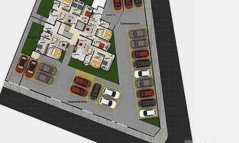 Imagem 7: Área Privativa, 2 quartos à venda, 45 m² por R$ 310.000 - Caiçaras - Belo Horizonte/MG