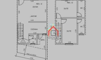 Imagem: Sobrado com 2 dormitórios à venda, 69