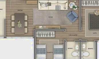 Imagem 5: Apartamento, 2 quartos à venda, 54 m² por R$ 442.935 - Liberdade - Belo Horizonte/MG