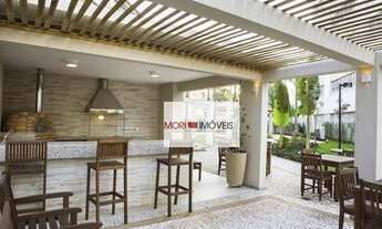 Imagem 5: Cobertura com churrasqueira, mobiliada, 1 dormitório, 93 m² - venda ou aluguel - Boqueirão