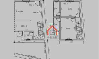 Imagem: Sobrado com 2 dormitórios à venda, 76