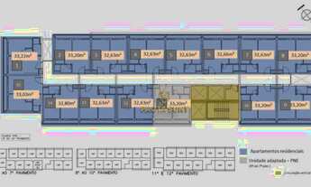 Imagem 5: Apartamento com 1 dormitório, sala, varanda, cozinha, à venda, 32 m² por R$ 429.000 - Vila