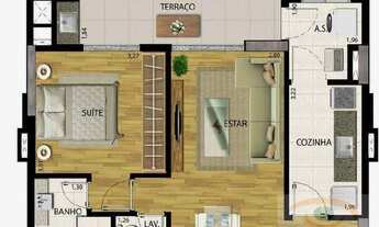Imagem 3: Apartamento com 1 dormitório à venda, 60 m² por R$ 640.000,00 - Santana - São Paulo/SP