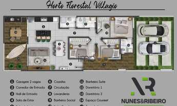 Imagem 2: Casa com 3 dormitórios à venda, 100 m² - Horto Florestal Villagio - Sorocaba/SP