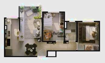 Imagem 4: Apartamento com 2 dormitórios à venda, 45 m² a partir de R$ 308.787 - Vila Sacadura Cabra