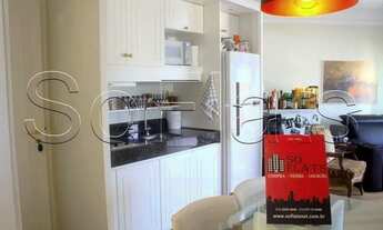 Imagem 4: Flat de alto padrão no Itaim Bibi contendo 2 dorms ficando próx do Google, disponível para