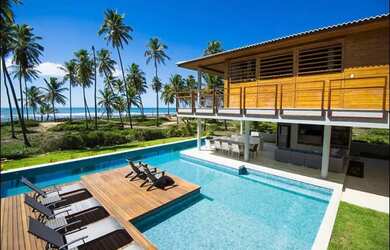 Imagem 2: Casa de condomínio para aluguel possui com 4 suites frente mar total