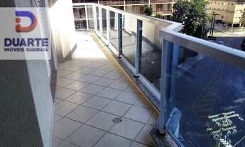 Imagem 2: Apartamento com 3 dormitórios para alugar, 98 m² por R$ 4.500,00/mês - Praia do Tombo - Gu