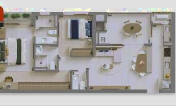 Imagem 4: Alta - Apto 86m² 2 quartos, sacada gourmet e 1 vaga no Mercês