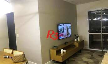 Imagem 3: Apartamento com 3 dormitórios à venda, 84 m² por R$ 800.000,00 - Marapé - Santos/SP