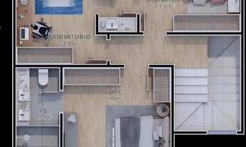 Imagem 3: Sobrado 3 quartos no Mercês - Park Residence