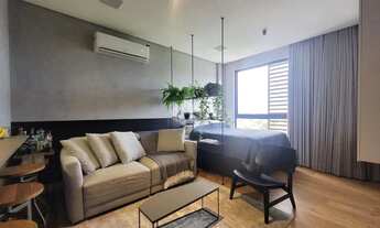 Imagem 3: Studio Alto Padrão Mobiliado, Porteira Fechada, 1 Vaga de Garagem no Córrego Grande em Flo