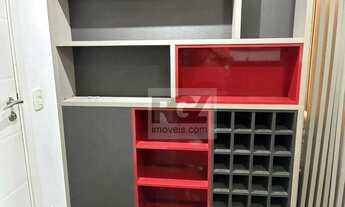 Imagem 2: Apartamento com 1 dormitório para alugar, 50 m² por R$ 4.800,00/mês - Ponta da Praia - San