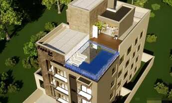 Imagem 4: Apto 2/4 sendo 1 suíte no Condomínio Topázio Flats de 44 m², 1 vaga por 270.000, em obra