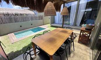 Imagem 2: Casa mobiliada em condomínio no Patacho com 2 suítes e piscina privativa, Rota de Milagres