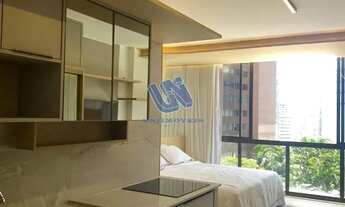 Imagem 2: Apartamento Tipo Studio mobiliado nascente 28m2 no Caminho das Árvores