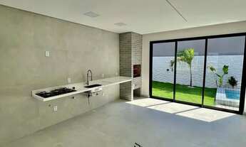 Imagem 3: Casa Plana Nova a Venda em Condominio no Eusebio com 03 suites e piscina privativa