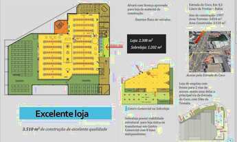 Imagem 4: LOJA 3.500M2 NA ESTRADA DO COCO, LAURO DE FREITAS, LOCALIZADA NA PRINCIPAL VIA