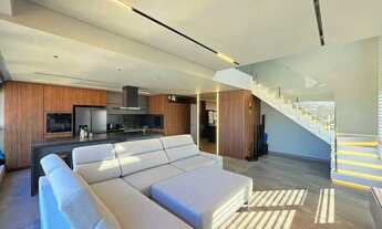 Imagem 4: Lindíssimo apartamento Duplex, mobiliado, andar alto de 2 dormitórios; 2 vagas de garagem