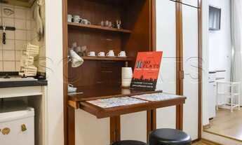 Imagem 4: Flat disponível para locação no Poeta Drummond contendo 26m², 1 dormitório e 1 vaga de gar