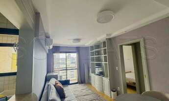 Imagem 2: Flat em Moema disponível para locação, próximo ao Shopping Ibirapuera, mobiliado e com ser