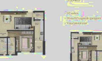 Imagem 3: Apartamento com 2 dormitórios - Itacolomi - Balneário Piçarras/SC