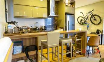 Imagem 3: Lindo Studio finamente mombiliado e decorado com 2 vagas em localização privilegiada