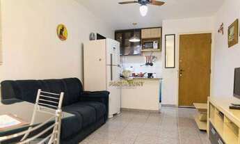 Imagem 2: Flat mobiliado, com 1 dormitório, sala 2 ambientes, cozinha, 1 vaga, à venda, 36 m² por R