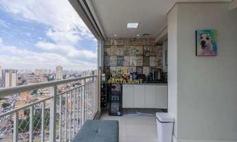 Imagem 4: Apartamento com 2 dormitórios, sendo 1 suíte, sala 2 ambientes, varanda, 2 vagas, à venda