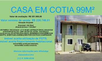 Imagem: CASA EM COTIA 99M²