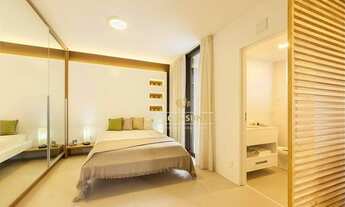 Imagem 2: Studio com 1 dormitório, 1 banheiro, sacada, 2 vagas de garagem, à venda, 47 m² por R$ 812