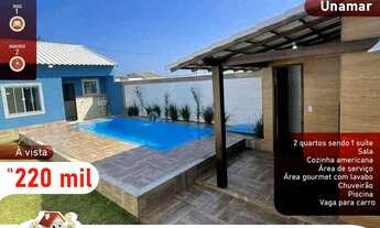 Imagem: Casa para venda com 2 quartos em Unamar