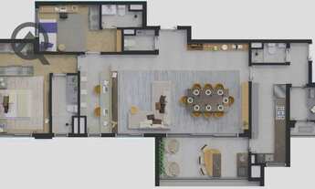 Imagem 7: Apartamento com 3 dormitórios à venda, 139 m² por R$ 1.682.310,00 - Cambuí - Campinas/SP