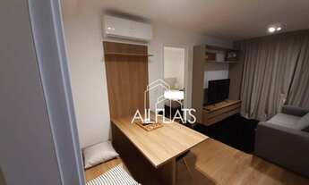 Imagem 2: Apartamento com 1 dormitório, 44 m² - venda por R$ 909.000 ou aluguel em Pinheiros - São P