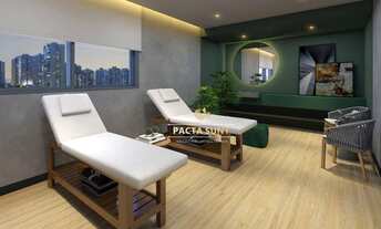 Imagem: Studio com 1 dormitório à, sala, cozinha