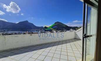 Imagem: Cobertura com vista para Cristo Redentor