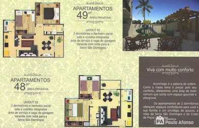 Imagem 2: Apartamento com 2 dormitórios à venda, 49 m² por R$ 208.000,00 - Jardim Bandeirantes - Poç
