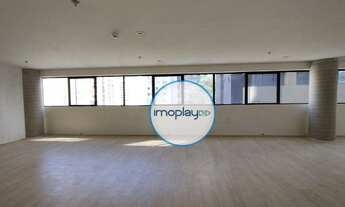 Imagem 6: Laje comercial comercial com 175m² vão livre, piso laminado, 04 vagas de garagem e 04 banh