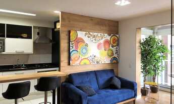 Imagem 2: Cube Campo Belo Apartamento 1 Dormitório mobiliado próx. Metrô, Berrini, Brooklin, Moema