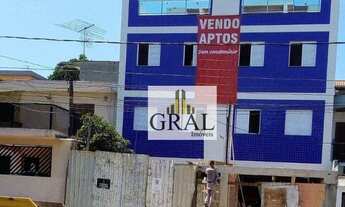 Imagem 2: Cobertura com 2 dormitórios à venda, 74 m² por R$ 370.000,00 - Vila Scarpelli - Santo Andr