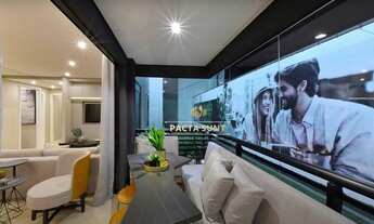 Imagem 2: Lindo apartamento com 2 dormitórios, sendo 1 suíte, sala 2 ambientes, 1 vaga, à venda, 52