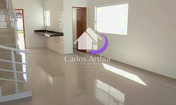 Imagem 5: Sobrado para venda possui 110 metros quadrados com 3 quartos em Cibratel II - Itanhaém - S